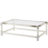 CUTTING EDGE(LONGHORN WHITE) COCKTAIL TABLE