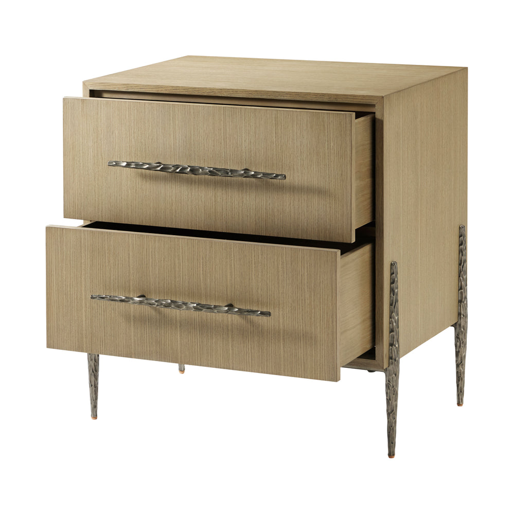 ESSENCE TWO DRAWER NIGHTSTAND