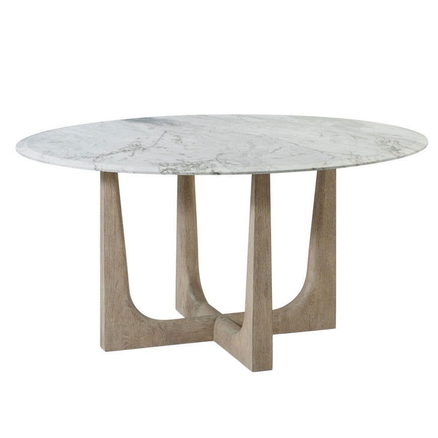 REPOSE MARBLE ROUND DINING TABLE