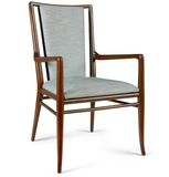 Martine Upholstered Back Arm Chair