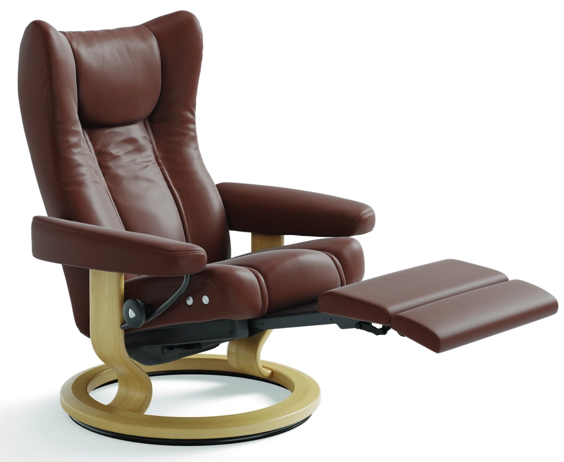 Stressless® Wing Recliner Chair - Classic Office Chair Stressless - Jordans Interiors