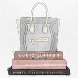 My Fancy Purse And Books Artwork Oliver Gal - Jordans Interiors